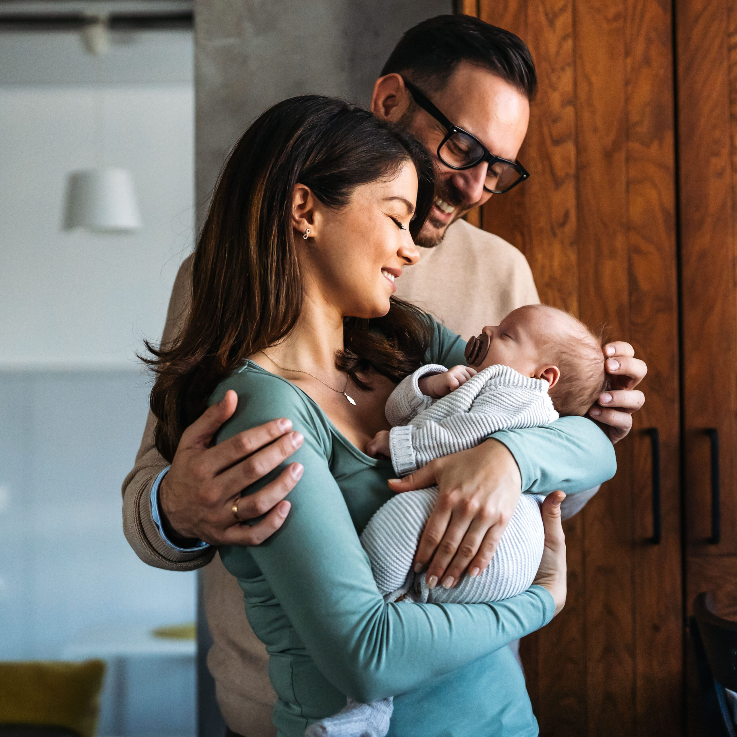 Family with Baby