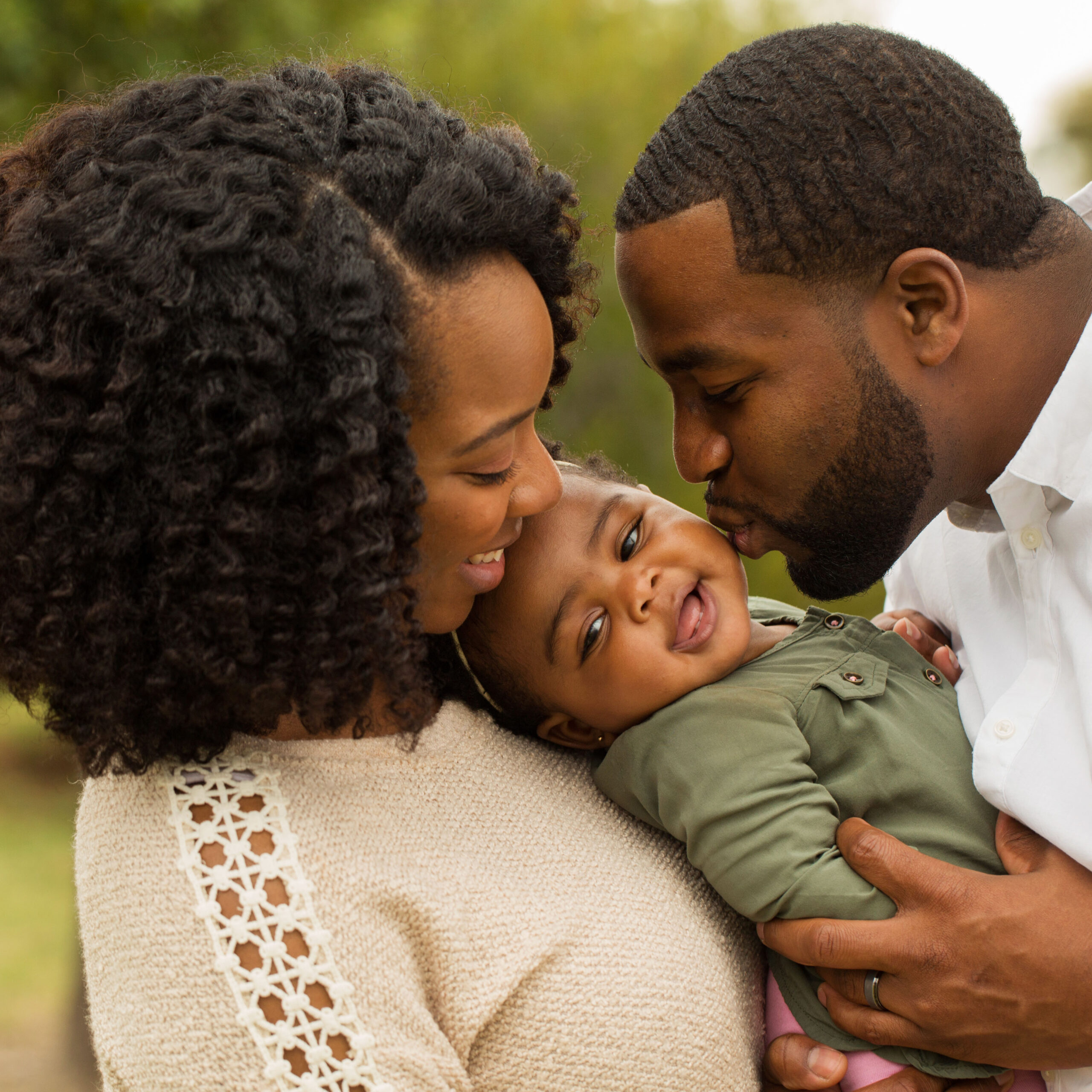 Family with Baby